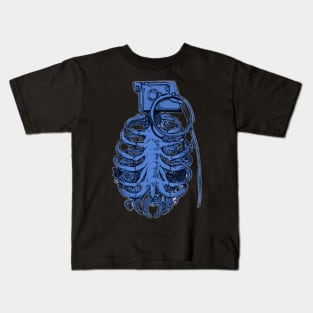 grenade ribcage Kids T-Shirt